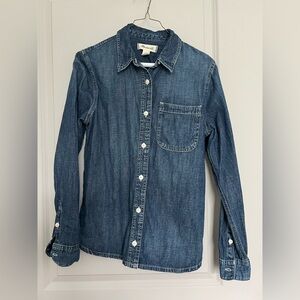 Madewell Blue Denim Shirt